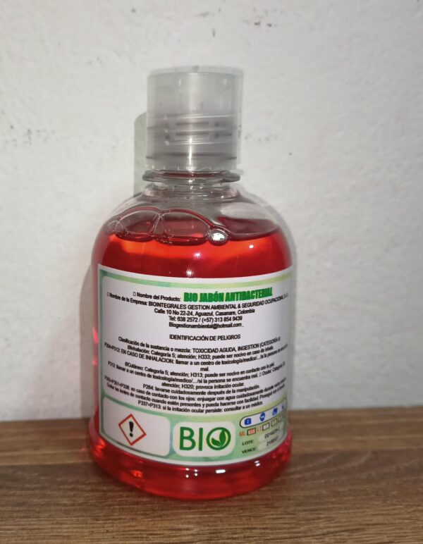 BIO JABON ANTIBACTERIAL 300ML